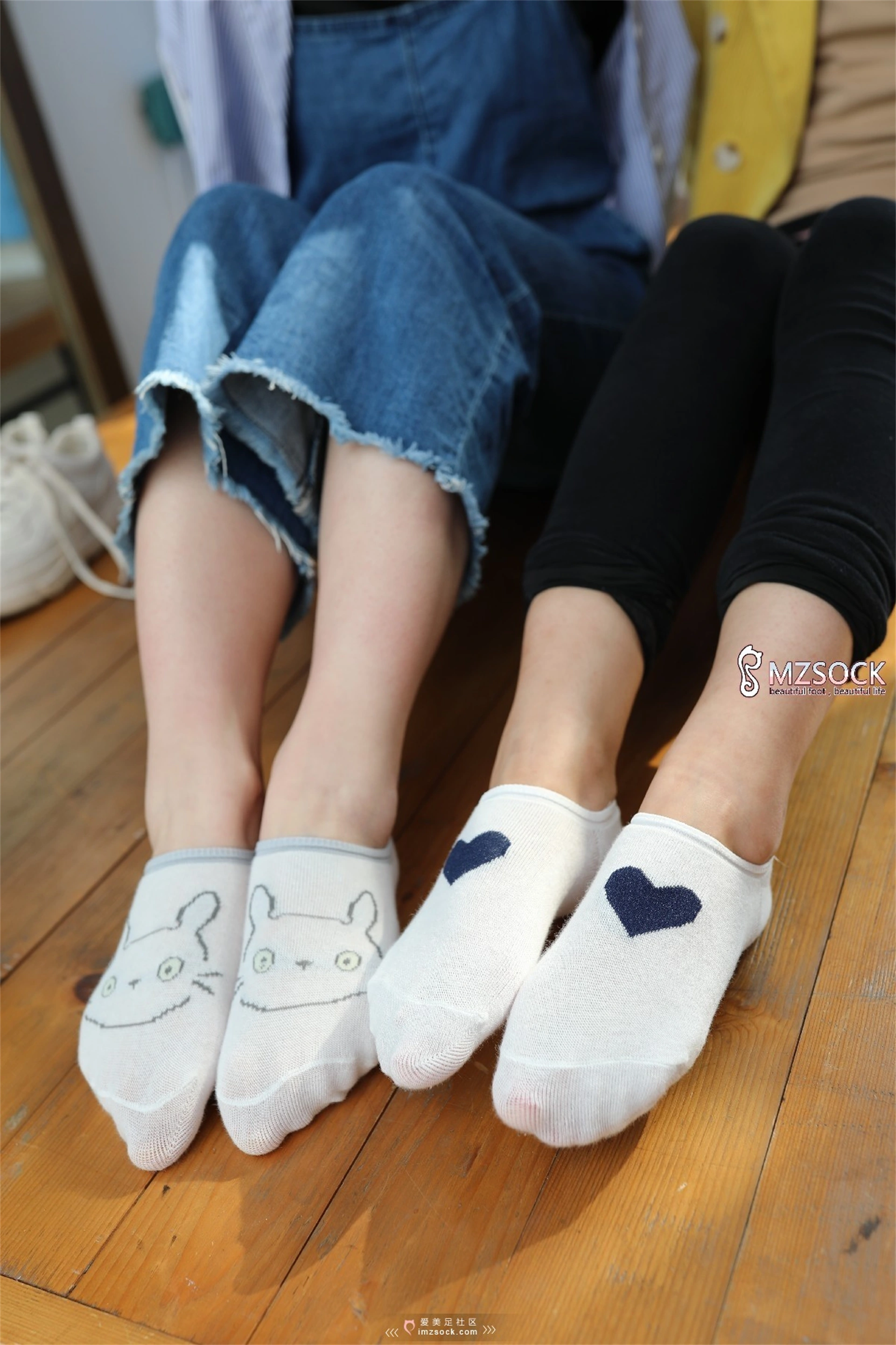 [MZSOCK]爱美足 NO.003 肖弧&佳妹 1